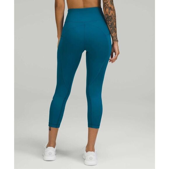 Lululemon All the Right Places High-Rise Drawcord Waist Crop - Picture 2 of 5